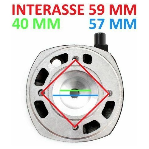 Testa cilindro Cagiva Aletta Oro 125