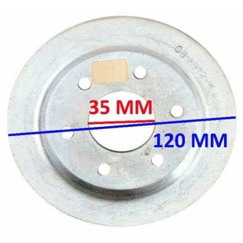 Flangia corona ruota posteriore Motom 60