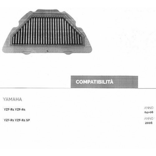 Filtro aria Ferracci per Yamaha YZF R1