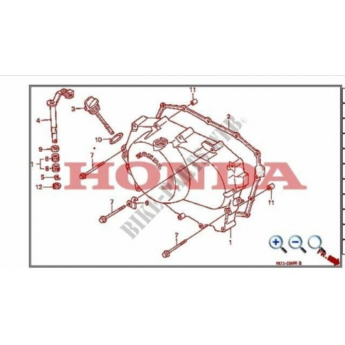 Carter frizione Honda VT Shadow 600...