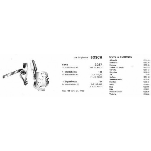 Contatti impianti Bosch Icet 3087