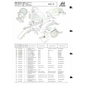 Catalogo ricambi Aprilia RC... 2