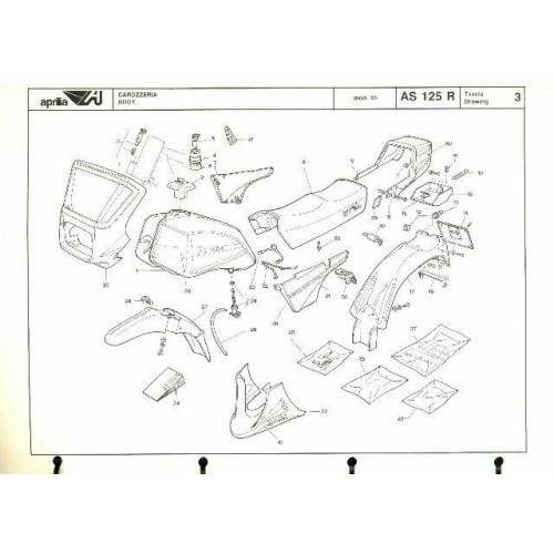 Catalogo ricambi Aprilia AS 125 R