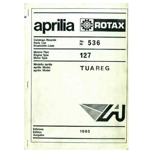 Catalogo ricambi motore Aprilia 127...