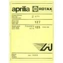 Catalogo ricambi motore Aprilia ETX Rotax 127