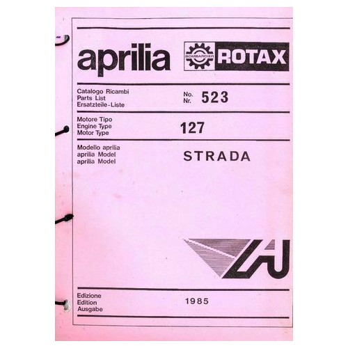 Catalogo ricambi motore Aprilia 127...