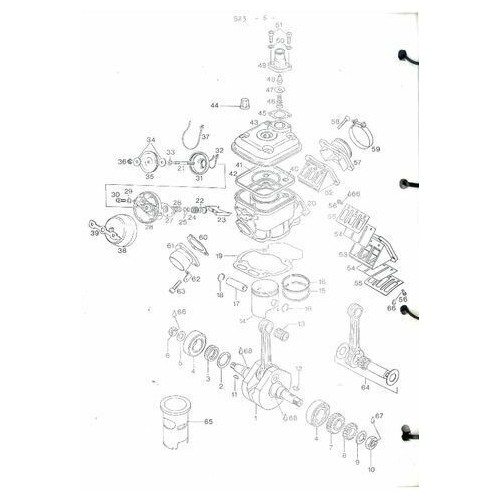 Catalogo ricambi motore Aprilia 127...