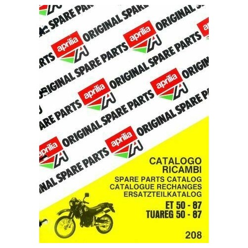 Catalogo ricambi Aprilia ET Tuareg 50...