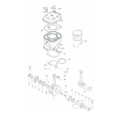 Catalogo ricambi motore Aprilia MX...