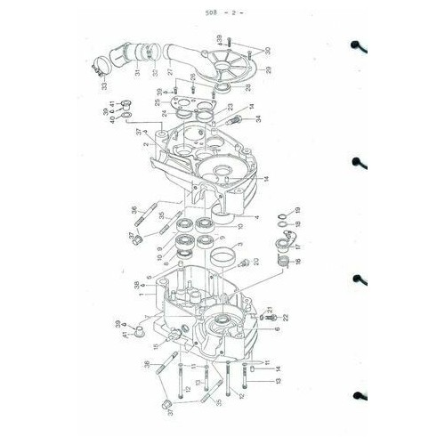 Catalogo ricambi motore Aprilia 244...
