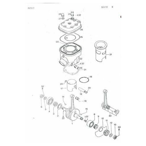 Catalogo ricambi solo motore Aprilia...