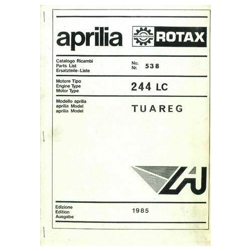 Catalogo ricambi motore Aprilia 244...