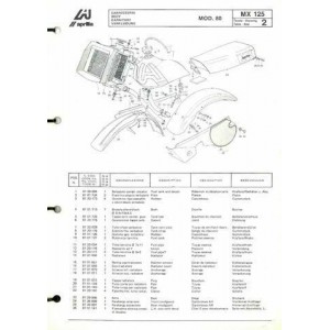 Catalogo ricambi Aprilia MX... 2
