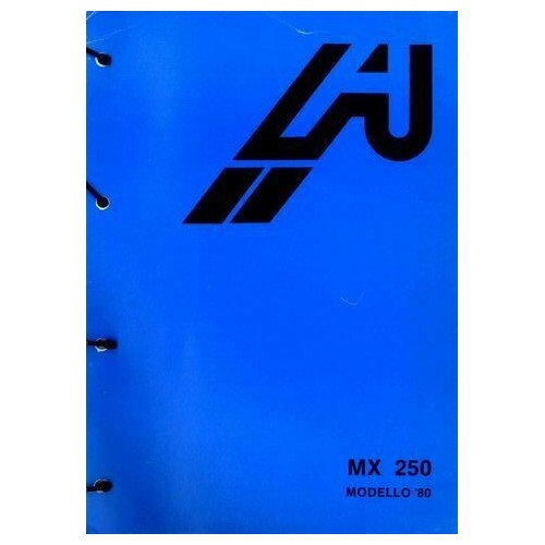 Catalogo ricambi telaio Aprilia MX...