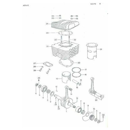 Catalogo ricambi in PDF Aprilia TXR...