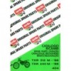 Catalogo ricambi Aprilia TXR 312 M e TXR 240 M