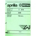Catalogo ricambi motore Aprilia 240 Trial