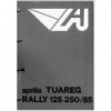 Catalogo ricambi in PDF Aprilia Tuareg Rally 125 e 250