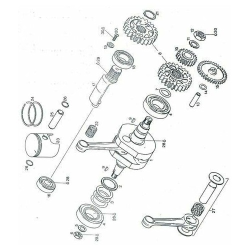 Catalogo ricambi Aprilia AF1 - Tuareg...