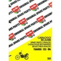 Catalogo ricambi Aprilia Tuareg 125 del 1986
