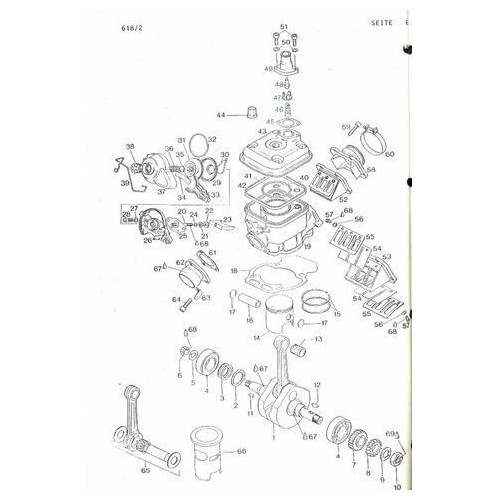 Catalogo ricambi Aprilia AF1 125 Rotax