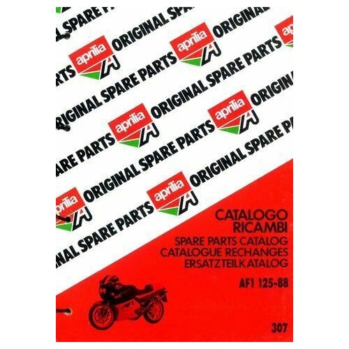Catalogo ricambi Aprilia AF1 125 del...