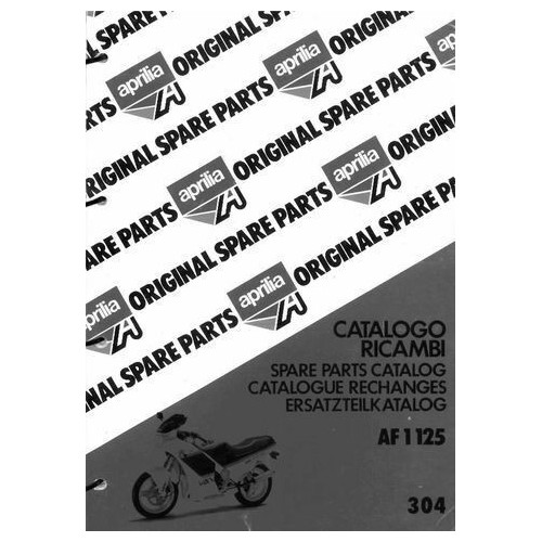 Catalogo ricambi in PDF per Aprilia...