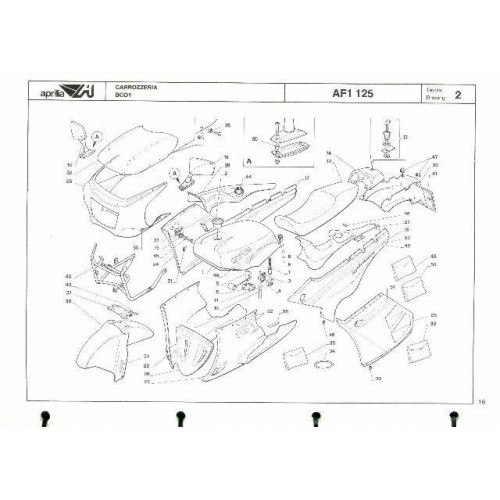 Catalogo ricambi in PDF per Aprilia...