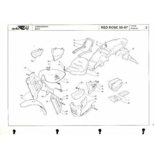 Catalogo ricambi in PDF per Aprilia...