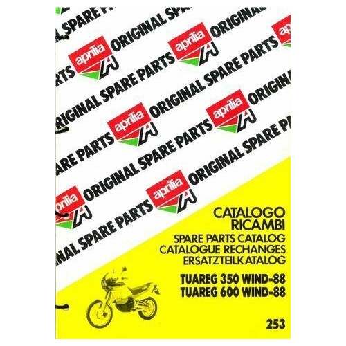 Catalogo ricambi Aprilia Tuareg 350 e...