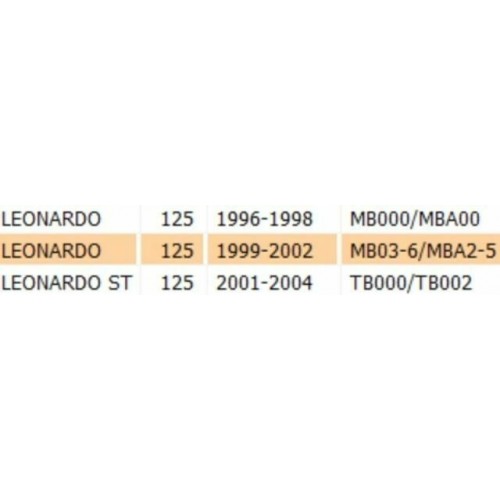 Vano portacasco Aprilia Leonardo 125...