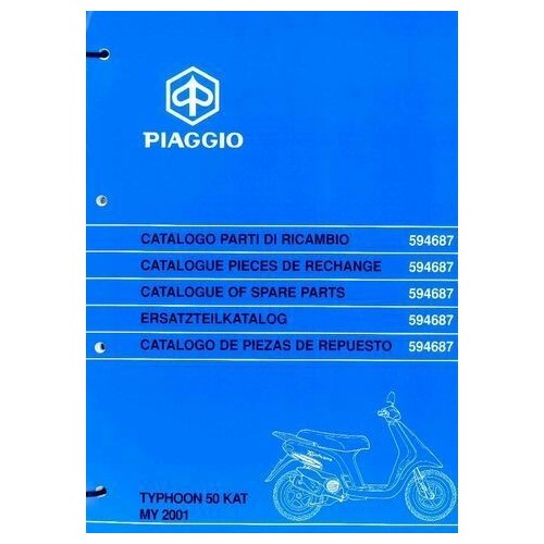 Catalogo ricambi Piaggio Typhoon 50 Kat