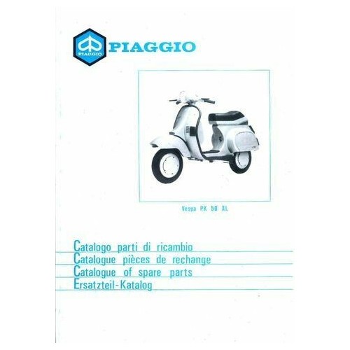 Catalogo ricambi Piaggio Vespa PK 50 XL