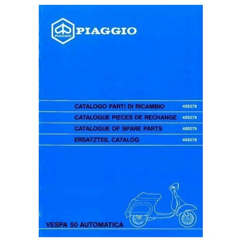 Catalogo ricambi Piaggio Vespa 50...