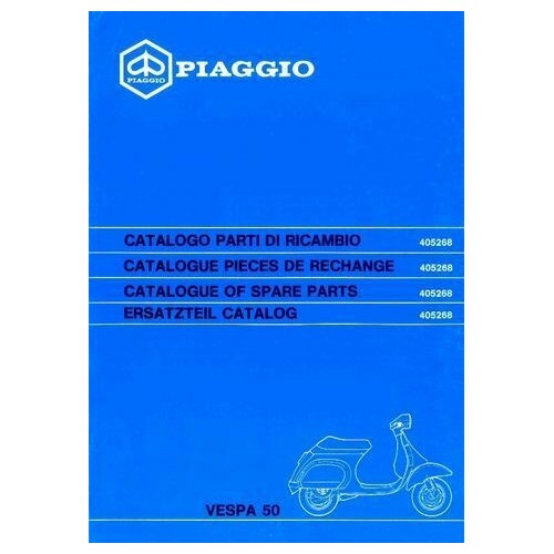 Catalogo ricambi Piaggio Vespa 50 PK