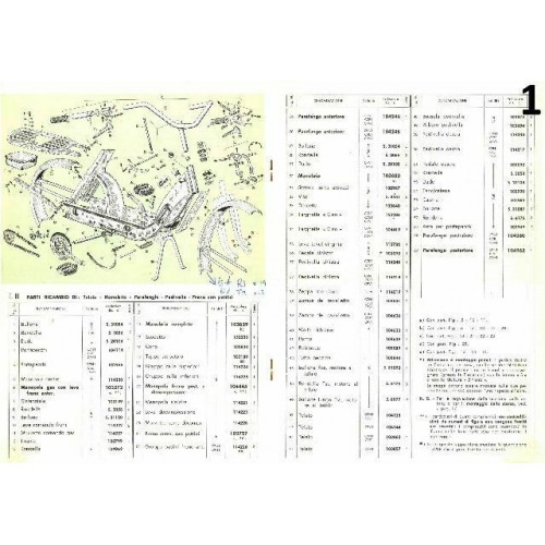 Catalogo ricambi Ciao C7 C9 Boxer...