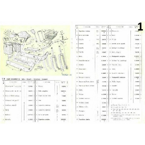 Catalogo ricambi Ciao C7 C9 Boxer...