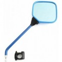 Specchio retrovisore ciclomotore blu