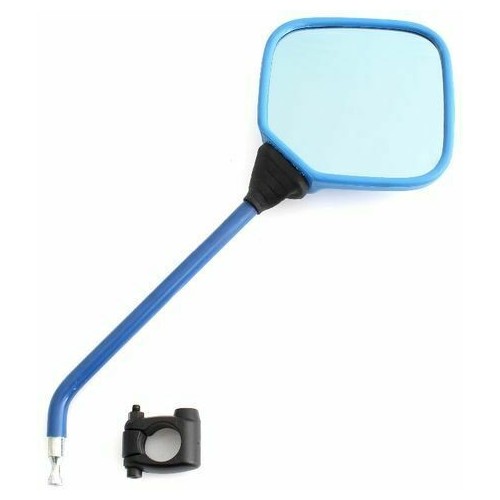 Specchio retrovisore ciclomotore blu