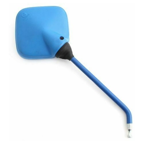 Specchio retrovisore ciclomotore blu