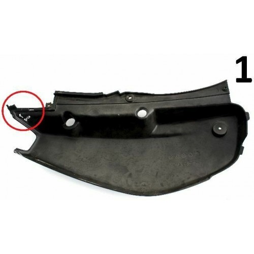 Fianco posteriore sinistro BW'S e MBK...