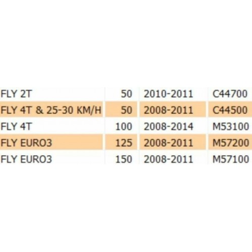 Parafango posteriore Piaggio Fly e...
