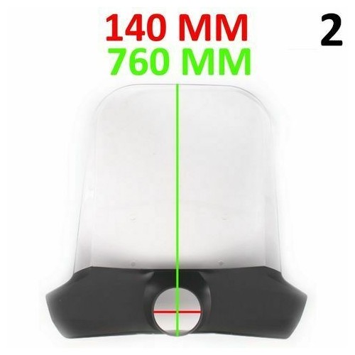 Parabrezza con spoiler Piaggio Vespa...