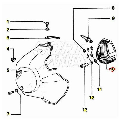 Testa cilindro Vespa PK Automatica...