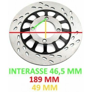 Disco freno minquad da 190 2