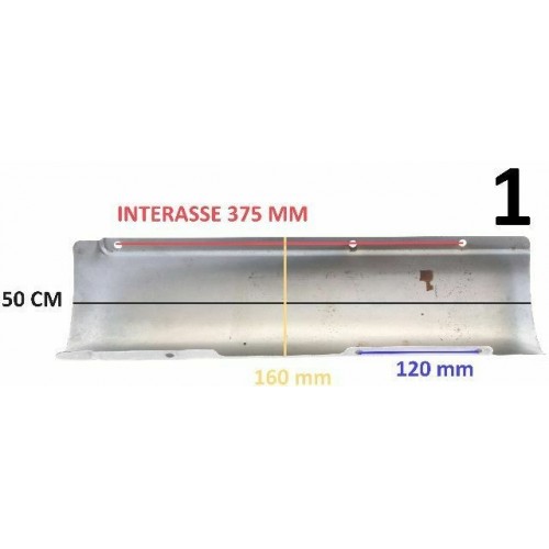 Protezione marmitta moto Yamaha