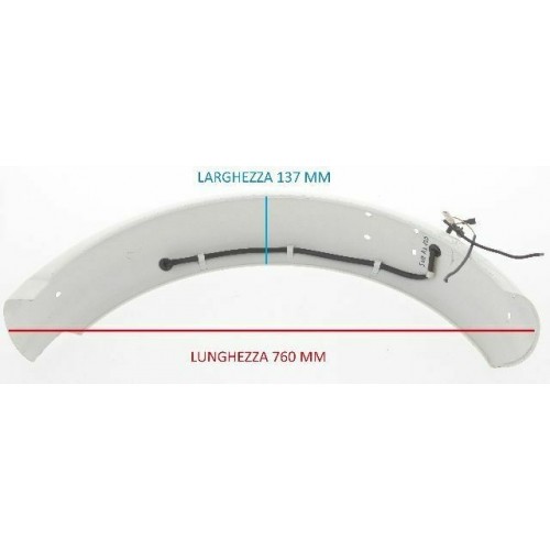 Parafango posteriore SWM RZ 125