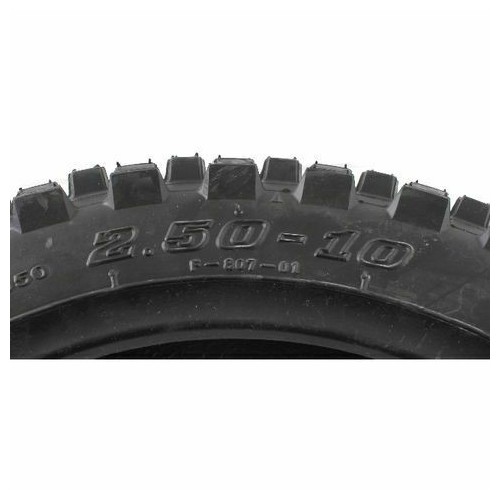 Copertone 2.50 X 10 cross tappato