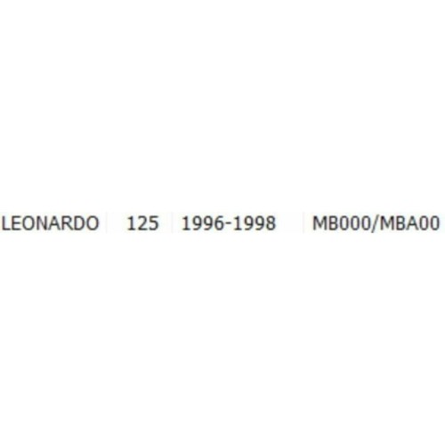 Controscudo Aprilia Leonardo AP8138619