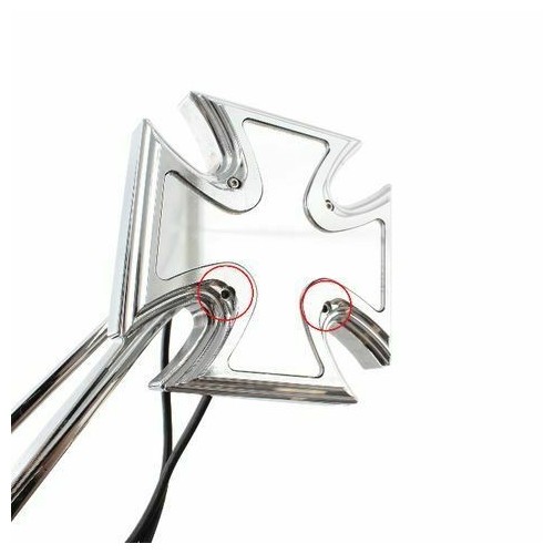 Coppia specchi maltese frecce a LED...